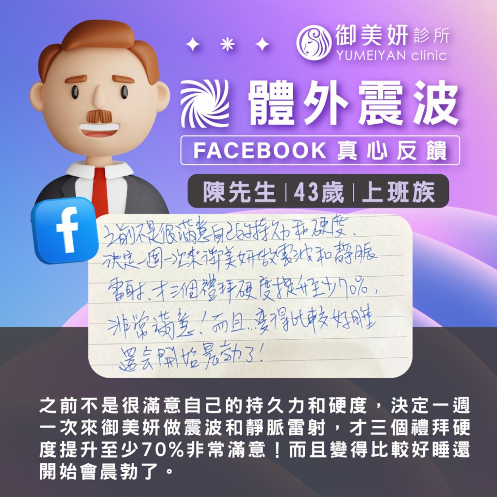 體外震波治療是什麼？適合哪些男性？