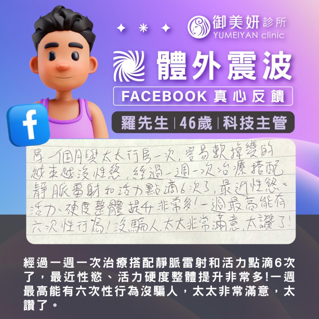 體外震波治療是什麼？適合哪些男性？